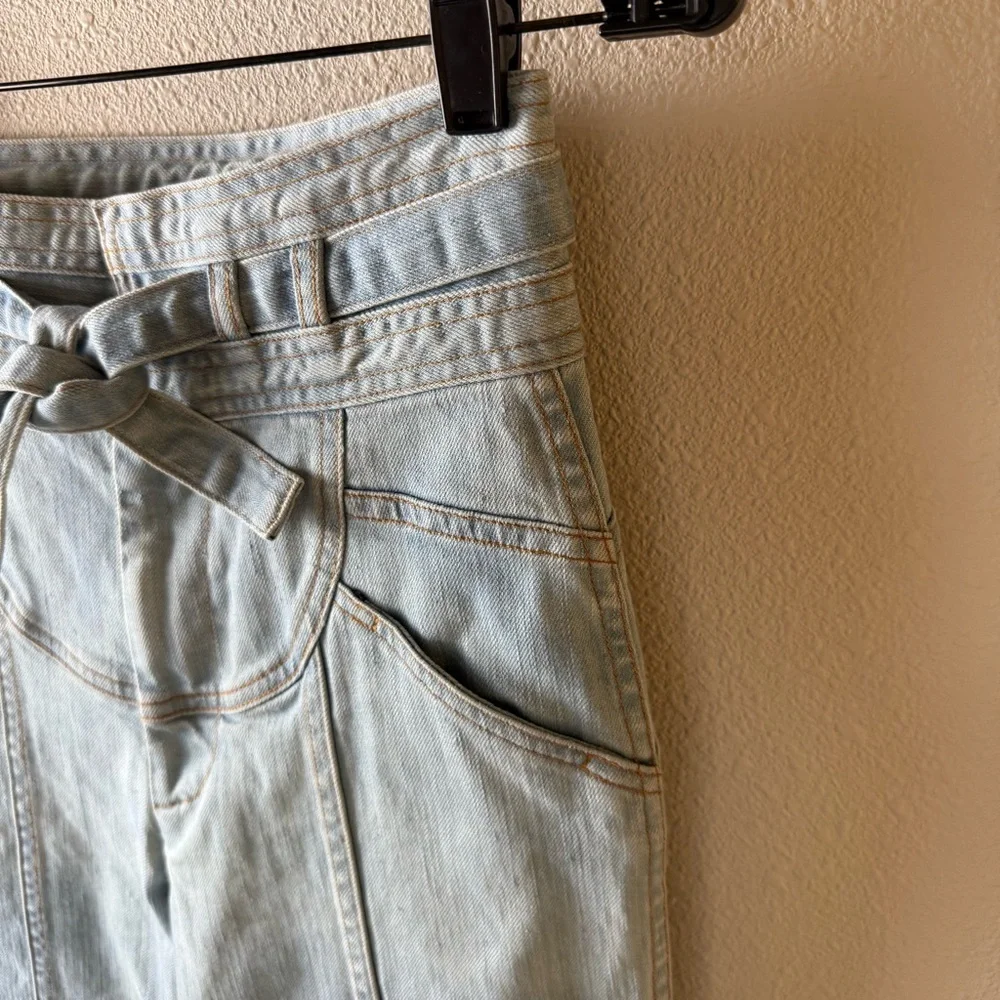 Stoned Immaculate Waiting For the Sun Bell Bottom Jeans Topanga Denim Women’s 27 - Picture 12 of 16
